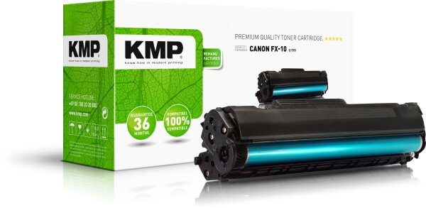 KMP C-T15 schwarz Tonerkartusche ersetzt Canon FAX-L100 FX-10