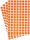 AVERY Zweckform 3177 selbstklebende Markierungspunkte (Ø 8 mm, 416 Klebepunkte auf 4 Bogen, runde Aufkleber für Kalender, Planer und zum Basteln, Papier, matt) Orange