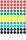AVERY Zweckform 3090 selbstklebende Markierungspunkte 416 Stück (Ø8mm, Klebepunkte auf 4 Bogen, Punktaufkleber zur Farbcodierung, runde Aufkleber für Kalender, Planer und zum Basteln, Papier) bunt
