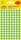 AVERY Zweckform 3592 selbstklebende Markierungspunkte 416 Stück (Ø 8mm, ablösbare Klebepunkte auf 4 Bogen, Farbcodierung, runde Aufkleber für Kalender, Planer und zum Basteln, Papier) grün