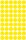 AVERY Zweckform 3144 selbstklebende Markierungspunkte 270 Stück (Ø12mm, Klebepunkte auf 5 Bogen, Punktaufkleber zur Farbcodierung, runde Aufkleber für Kalender, Planer und zum Basteln, Papier) gelb
