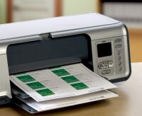 AVERY Zweckform C32011-25 Superior Visitenkarten, blanko (250 Stück, 200g, 85x54 mm, einseitig bedruckbar, matt weiß, absolut glatte Kanten, 25 Blatt) zum Selbstbedrucken auf allen Druckern