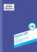 AVERY Zweckform 1307 Rapport (A5, mit 2 Blatt Blaupapier,...