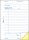 AVERY Zweckform 1306 Regiebericht (A5, mit 2 Blatt Blaupapier, von Rechtsexperten geprüft, für Deutschland/Österreich zur Dokumentation von Arbeitsleistung und Materialverbrauch, 2x50 Blatt) weiß/gelb