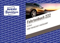 AVERY Zweckform 222 Fahrtenbuch für PKW (vom...