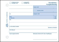 AVERY Zweckform 1205 Einnahme-/Ausgabebeleg (A6 quer, Recycling-Papier mit 1Blatt Blaupapier, von Rechtsexperten geprüft für Deutschland zur ordnungsgemäßen, 50 Blatt) weiß
