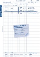 AVERY Zweckform 426 Kassenbuch (A4, nach Steuerschiene 300, von Rechtsexperten geprüft, für Deutschland zur ordnungsgemäßen, kostengünstigen Buchführung, 100 Blatt) weiß