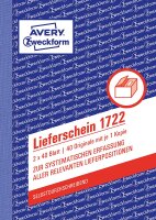 AVERY Zweckform 1722 Lieferschein (DIN A6,...