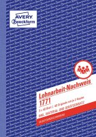 AVERY Zweckform 1771 Lohnarbeit-Nachweis (A5,...