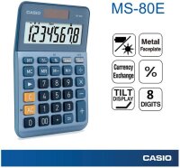 CASIO Tischrechner MS-80E, 8-stellig,...