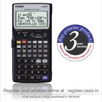 Casio FX-5800P programmierbarer technisch-wissenschaftlicher Rechner, 4-zeilige Anzeige