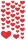 AVERY Zweckform 4371 Papier-Sticker Herzen 117 Aufkleber (selbstklebend, Glitzer, Gastgeschenke, Mitgebsel, Scrapbooking, Hochzeit, Bullet Journal, Liebe, Briefe, Poesiealbum, Freundschaftsbuch)