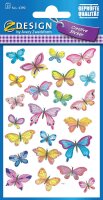 AVERY Zweckform 4390 Papier-Sticker Schmetterlinge 69...