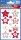 AVERY Zweckform 52890 Adventskalender Zahlen 24 Sterne (Aufkleber Weihnachten, Papier, selbstklebend, Sternenzahlen, Adventskalender, Adventszahlen Nr. 1-24, Weihnachten, basteln, DIY)