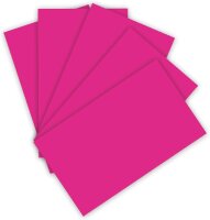 folia 6323 - Tonpapier 130 g/m², Tonzeichenpapier in pink, DIN A3, 50 Bogen, als Grundlage für zahlreiche Bastelarbeiten