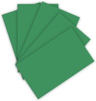 folia 6353 - Tonpapier 130 g/m², Tonzeichenpapier in moosgrün, DIN A3, 50 Bogen, als Grundlage für zahlreiche Bastelarbeiten