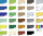 folia 6375 - Tonpapier rehbraun, DIN A3, 130 g/qm, 50 Blatt - zum Basteln und kreativen Gestalten von Karten, Fensterbildern und für Scrapbooking