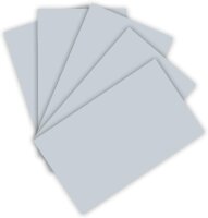 folia 6380 - Tonpapier 130 g/m², Tonzeichenpapier in hellgrau, DIN A3, 50 Bogen, als Grundlage für zahlreiche Bastelarbeiten