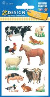 AVERY Zweckform 53720 Kinder Sticker Bauernhof Tiere 33...