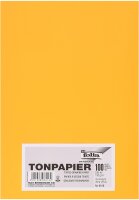 folia 6416 - Tonpapier dunkelgelb, DIN A4, 130 g/qm, 100...