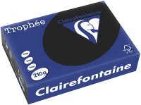 Clairefontaine Trophee Color 2227C schwarz 210g/m²...