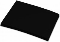 folia 6490 - Tonpapier schwarz, DIN A4, 130 g/qm, 100...