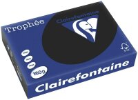 Clairefontaine 1001C Trophee Paper schwarz 160g/m² DIN-A4 - 250 Blatt