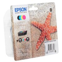 Original EPSON 603 Multipack schwarz, cyan, magenta, gelb...