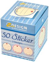 AVERY Zweckform 56819 Marmelade Sticker auf Rolle 50 Stück (Etiketten, Aufkleber für Selbstgemachtes, ablösbare selbstklebende Papiersticker 38 mm im Spender, beschriftbar, Geschenk, Einmachetiketten)