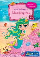 AVERY Zweckform 57796 Kinder Stickerbuch Meerjungfrau mit...
