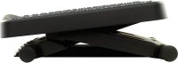 Fellowes 8067001 Fußstütze Professional Series Profi verstellbar mit frei beweglicher Plattform, schwarz