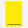 Folia - Color-Bastelkarton, 220g/ m², 50x70cm, 10 Bogen, Zitronengelb