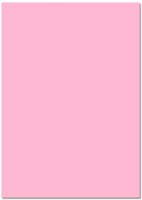 Folia Tonkarton 220g/m², 50x70cm, 25 Bogen, rosa