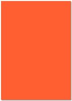 Folia Tonkarton 220g/m², 50x70cm, 25 Bogen, orange