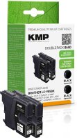 KMP Doublepack B65D schwarz Tintenpatrone ersetzt Brother...