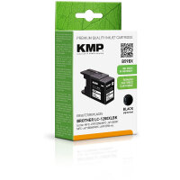 KMP B59BX schwarz Tintenpatrone ersetzt Brother LC-1280XLBK