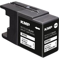 KMP B59BX schwarz Tintenpatrone ersetzt Brother LC-1280XLBK