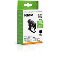 KMP B60B schwarz Tintenpatrone ersetzt Brother LC-123BK