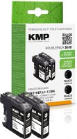 KMP Doublepack B60DX schwarz Tintenpatrone ersetzt...