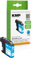 KMP B62CX cyan Tintenpatrone ersetzt Brother LC-223C