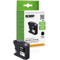 KMP schwarz Tintenpatrone ersetzt Brother LC-229XLBK
