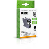 KMP B58B schwarz Tintenpatrone ersetzt Brother LC-3217BK