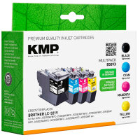 KMP B58VX schwarz, cyan, magenta, gelb Druckerpatronen...