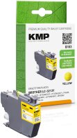 KMP B103 gelb Tintenpatrone ersetzt Brother LC-3213Y