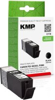 KMP C110 schwarz pigmentiert Tintenpatrone ersetzt Canon...