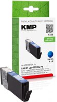 KMP C115 blau Tintenpatrone ersetzt Canon PGI-581XXL PB...
