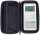 Casio Graph-Case, Schutztasche für Grafikrechner, schwarz, carbon design, mit Innentasche für Zubehör, 12.5 x 22 x 3.8 cm