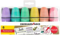 Eberhard Faber 551403 - Mini Textmarker mit Keilspitze,...