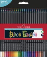 Faber-Castell 116424 - Buntstifte Blackwood, 24er Etui