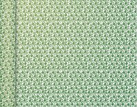 Clairefontaine 223867C - Rolle Geschenkpapier Excellia Tiny Rolls, 5m x 35 cm, 80g, 1 Rolle, Blumen Grün